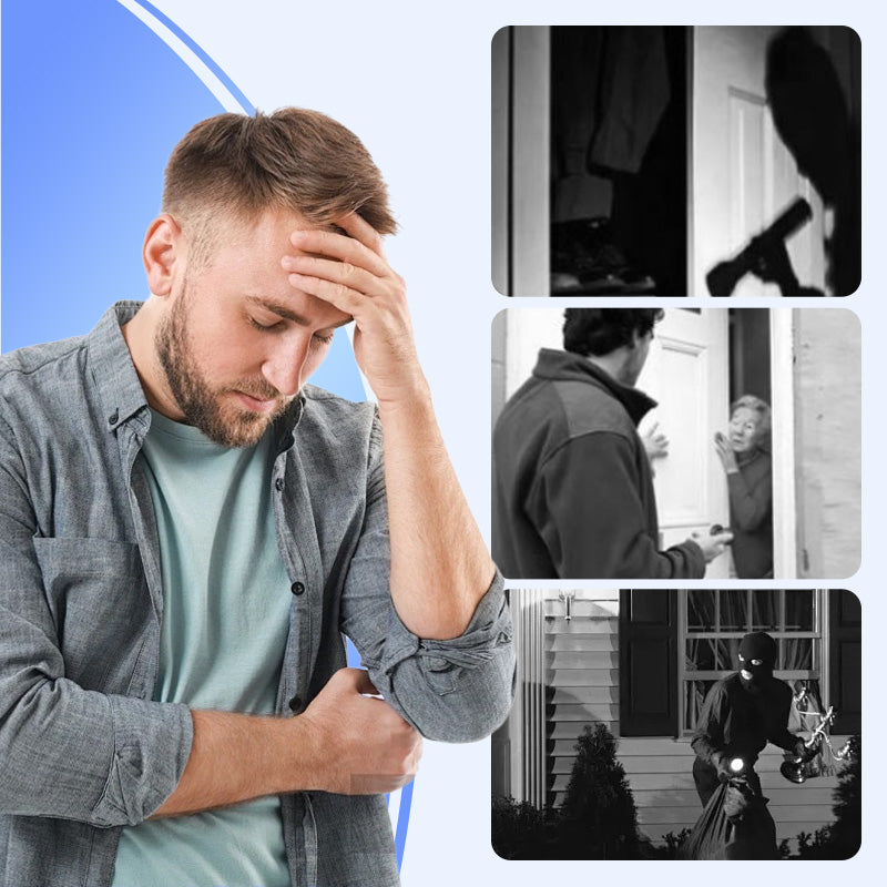 🔥Drahtlose Kamera mit Nachtsicht – Rund um die Uhr intelligente Sicherheit für Ihr Zuhause