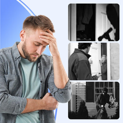 🔥Drahtlose Kamera mit Nachtsicht – Rund um die Uhr intelligente Sicherheit für Ihr Zuhause