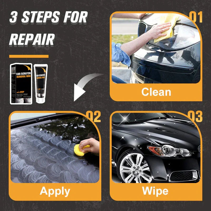 ⏰🔥LIMITED TIME 50% OFF!🔥50K+ SOLD!✨ Car Scratch Repair Paste – Easy Application, Quick Drying &amp; Invisible Finish 🔧