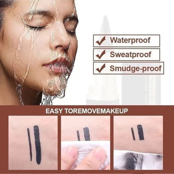 🌸Kaufen 1 Sie 1🌸💕Matter, schnell trocknender Eyeliner💕Befristetes Angebot: 50% Rabatt auf Bestellungen
