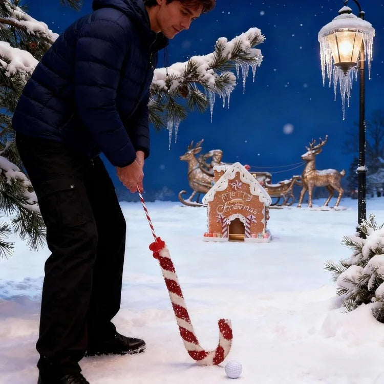 🎅 Lebkuchen-Golf-Spielset – Bestes Weihnachtsspiel🎄
