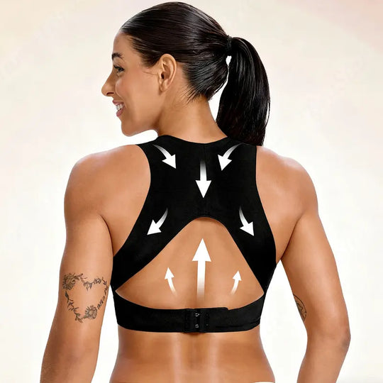 Women’s Beige Wireless Bra, Soft Breathable Non-removable Moulded Cups, Yoga Fitness Sportswear for Gym &amp; Daily Training