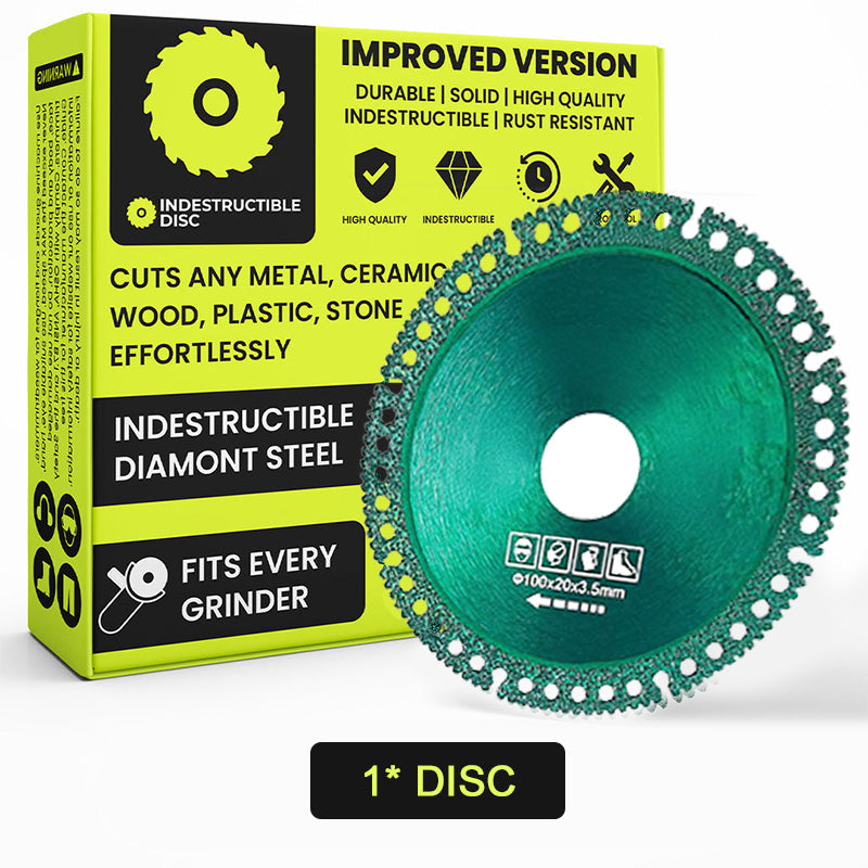 💎 【🔥Limited-time offer: Two for the price of one – Diamond turbo saw blades💎 Cuts tiles, marble &amp;  Metal in seconds – 100mm for angle grinders, heat resistant &amp;  Precise