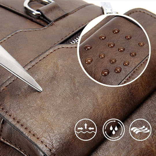 Portable shoulder bag for men