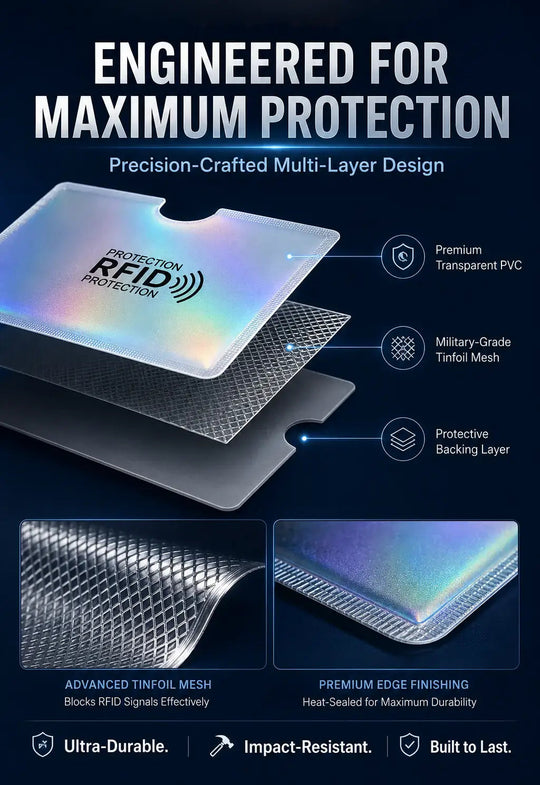 RFID Blocking Sleeves for Credit Cards