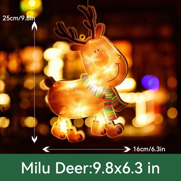 CHRISTMAS PRESALE NOW 49% DISCOUNT🎄Christmas window hanging lights