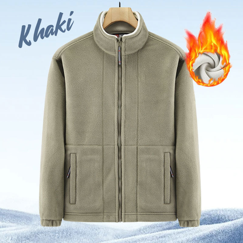 🔥Kostenloser Versand Herren-Doppelfleecejacke