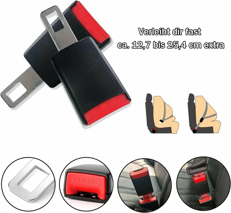 🔥Auto-Gurtschloss-Verlängerung, Sicherheitsgurt-Clips