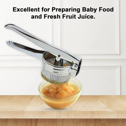 🔥 LSAT-TAG-ANGEBOT 50% RABATT!! 🔥 AEX Multifunktionale Edelstahl Kartoffel, Saft & Lebensmittelpresse