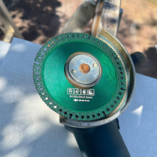 💎 【🔥Limited-time offer: Two for the price of one – Diamond turbo saw blades💎 Cuts tiles, marble &amp;  Metal in seconds – 100mm for angle grinders, heat resistant &amp;  Precise