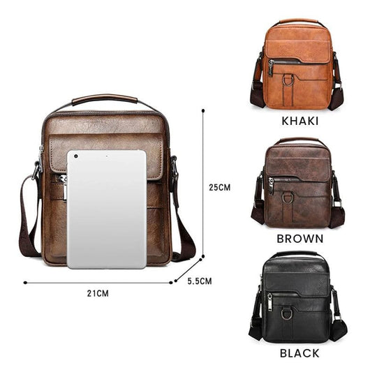 Portable shoulder bag for men