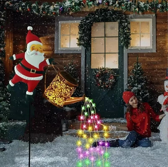 🎅Christmas Solar Kettle Light &amp; Lantern Garden Decor Collection