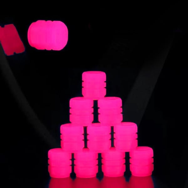 🔥 FÜR KURZE ZEIT 50% RABATT! 🚗 Reifenventilkappen (4er Pack) – Universell, Fluoreszierend &amp; Diebstahlgeschützt 🔒