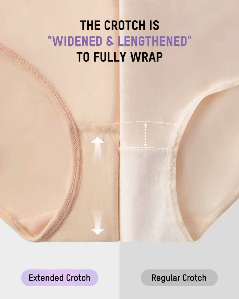 💖Last Day-Buy 1 Get 3 Packs💖Plus-Size High-Waist Cross Tummy Control Panties