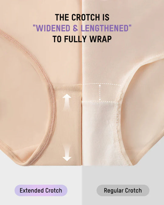 💖Last Day-Buy 1 Get 3 Packs💖Plus-Size High-Waist Cross Tummy Control Panties
