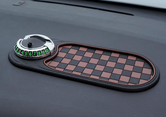 🚗📱 Flexibele autotelefoonhouder met antislipvoet – Veilig navigeren &amp;  Optimale grip voor elke rit! 🔥✨