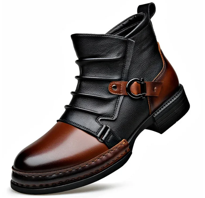 🏆50% RABATT👞Herren-Stiefeletten aus echtem Leder