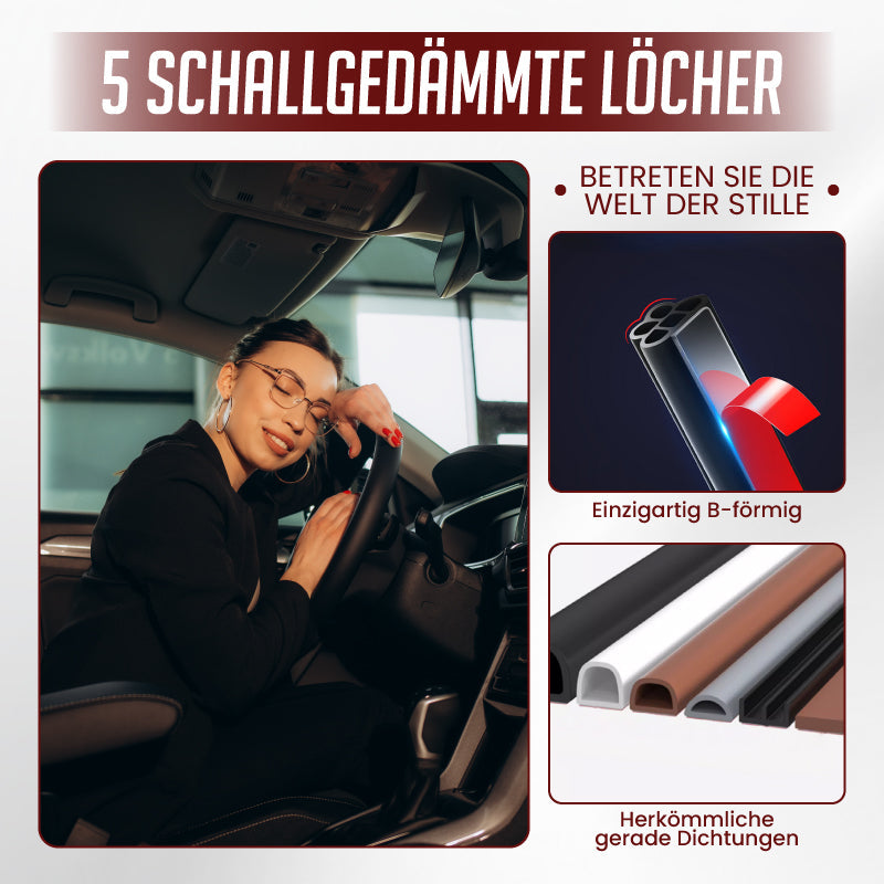 🚗 KAUFE 2, ERHALTE 1 GRATIS! 🔇 Staubdichtes Gummidichtband zur Lärmminderung für Auto – Einfache Montage, Effektive Abdichtung & Langlebiges Material 🛠️