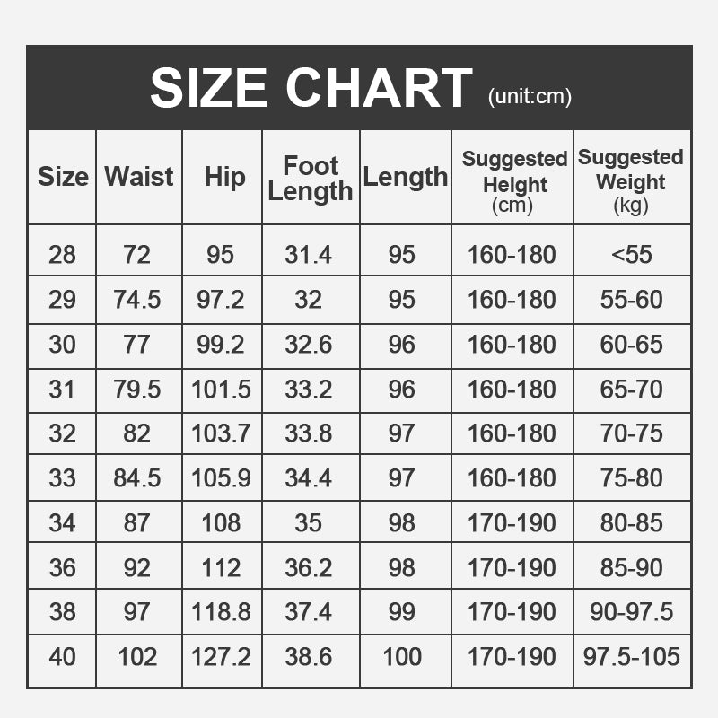 Men's Business Casual Suit Trousers