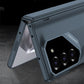 Foldable mobile phone cover with a magnetic charnier and integrated design of shell and foil sams Galaxy Z Fold
