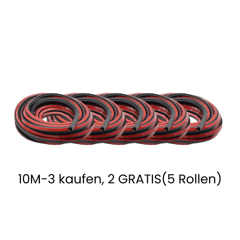 🚗 KAUFE 2, ERHALTE 1 GRATIS! 🔇 Staubdichtes Gummidichtband zur Lärmminderung für Auto – Einfache Montage, Effektive Abdichtung & Langlebiges Material 🛠️
