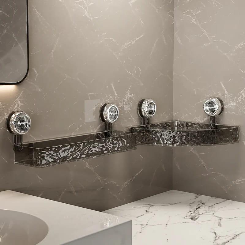 🏆LAST DAY OF SALE 50% DISCOUNT -🔥Lightweight, punch-free storage shelf in luxury style