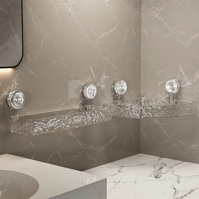 🏆LAST DAY OF SALE 50% DISCOUNT -🔥Lightweight, punch-free storage shelf in luxury style