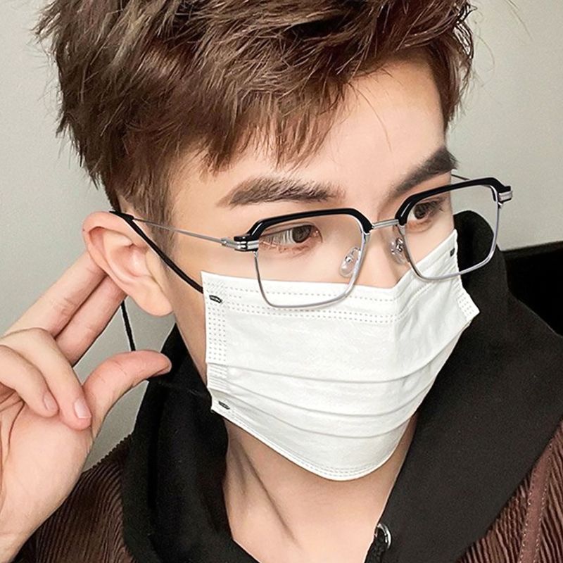 🔥 Modische quadratische Kurzsichtbrille mit Blaulichtschutz