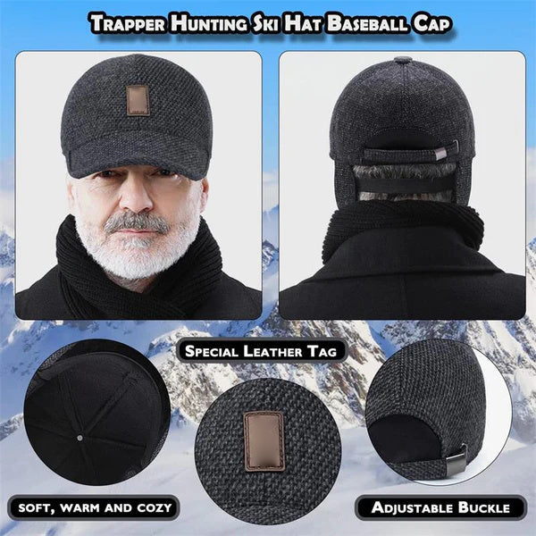 🔥Weihnachtsverkauf – bis zu 49 % Rabatt🎅 🧢🔥 Leichte und warme Baseballkappe für den Winter