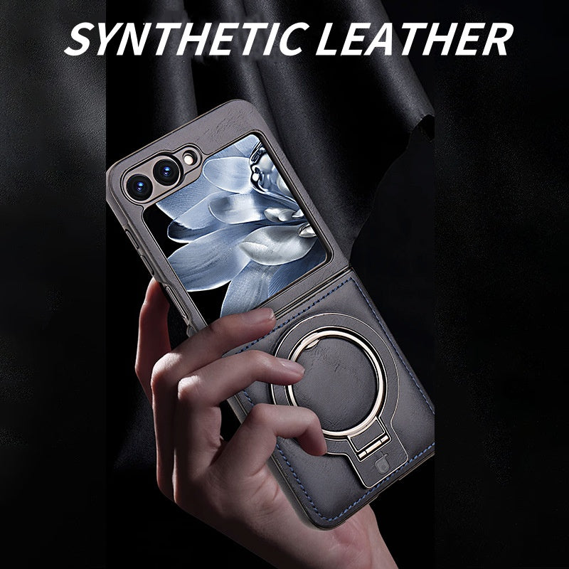 Magnetische Handyhülle mit Ringständer für Galaxy Z Flip Serie