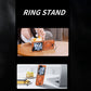Étui à téléphone portable magnétique avec stand à anneau pour la série Galaxy Z Flip