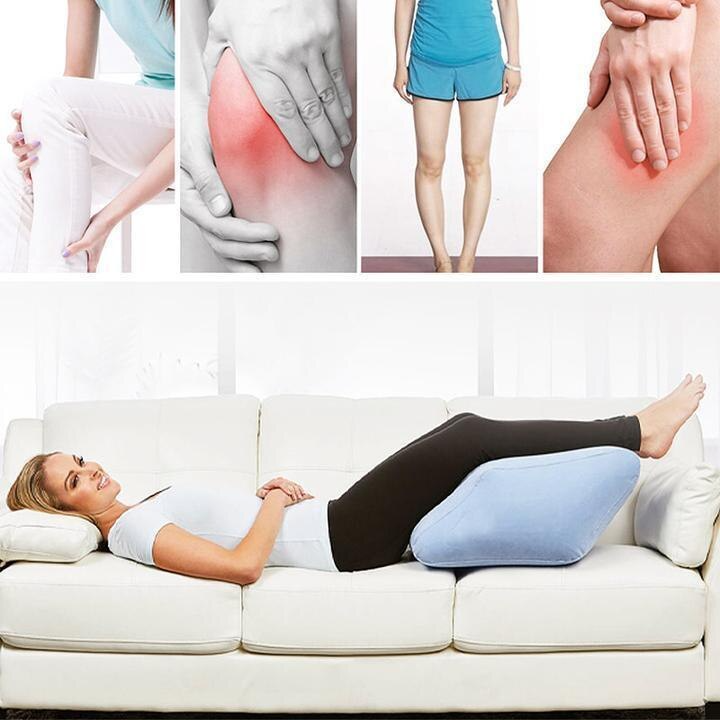📢📢50 % Rabatt!! ⏰Aufblasbare Beinkissen auf dem Bett zur Vorbeugung von Krampfadern