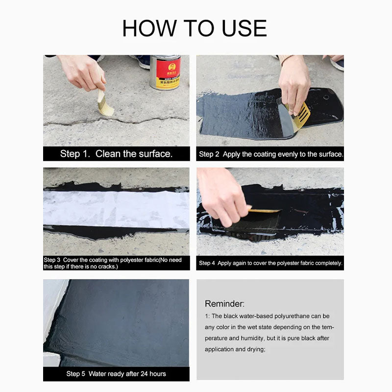 💥Hot Sale 50% Discount🍃✨🔰Polyurethane sealing and leak repairs Environmentally friendly coating🍃✨🔰