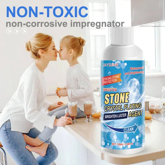 📢📢Kaufe 5 und erhalte 5 gratis⏰Steinpolier-Fleckenentferner (entfernt effektiv Oxidation, Rost und Flecken)