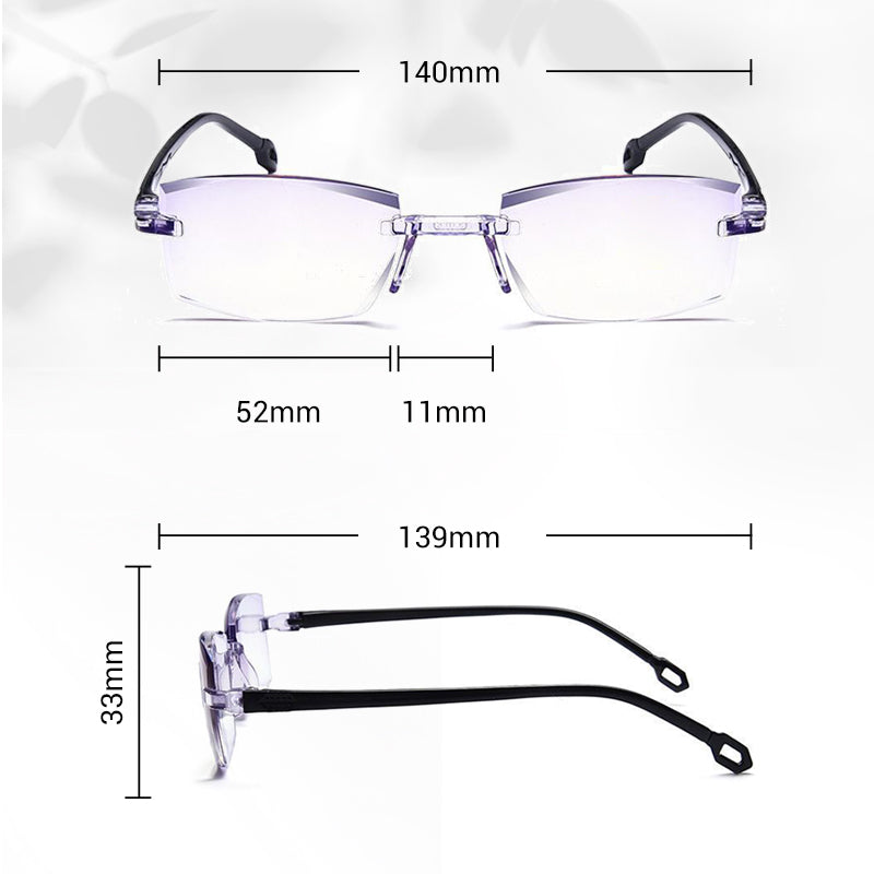 🔥Neue Saphir-hochfeste Anti-Blau Dual-Use Lesebrille ✨