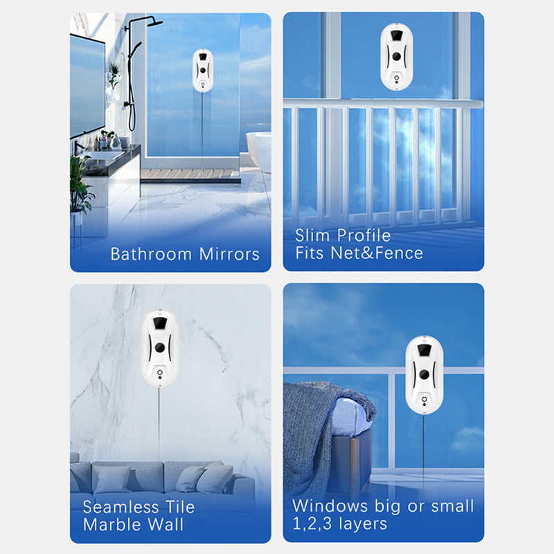 🎁Neuheiten 2026 – 60 % Rabatt💥Automatischer, intelligenter Fensterreinigungsroboter