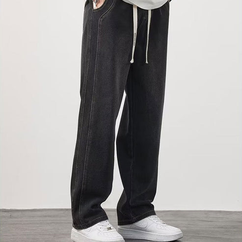 Vintage Straight Jeans – Warm Lined &amp; Flattering Fit Design