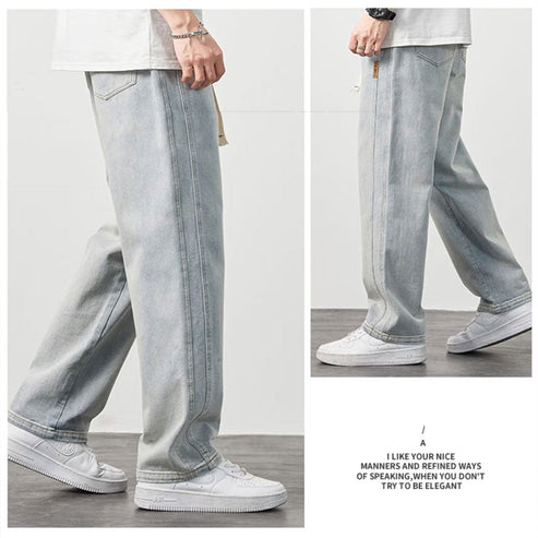 Vintage Straight Jeans – Warm Lined &amp; Flattering Fit Design