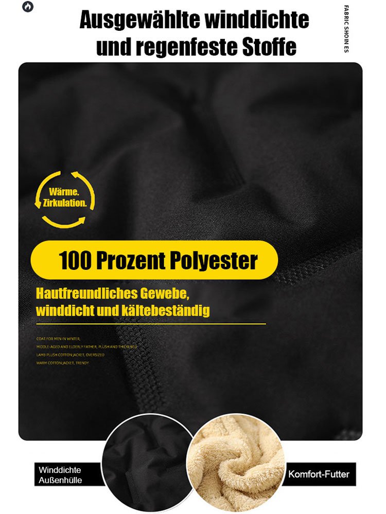🔥Ograniczona czasowo zniżka 50% 🔥Dwuwarstwowa ciepła kurtka puchowa z wełny jagnięcej