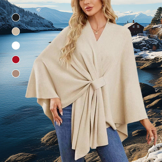 Damen-Wickeltuch mit Kreuz vorne💥50 % RABATT📢📢Großer Ausverkauf ⌛⌛