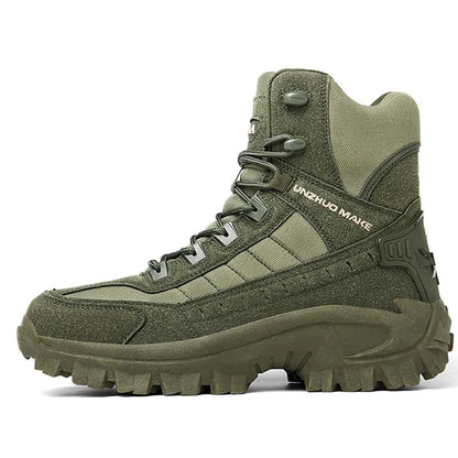 🔥High-Top-Outdoor-Wander- und Bergschuhe in großen Größen, Sport-Laufschuhe - wasserdicht und durchstichfest, langlebig