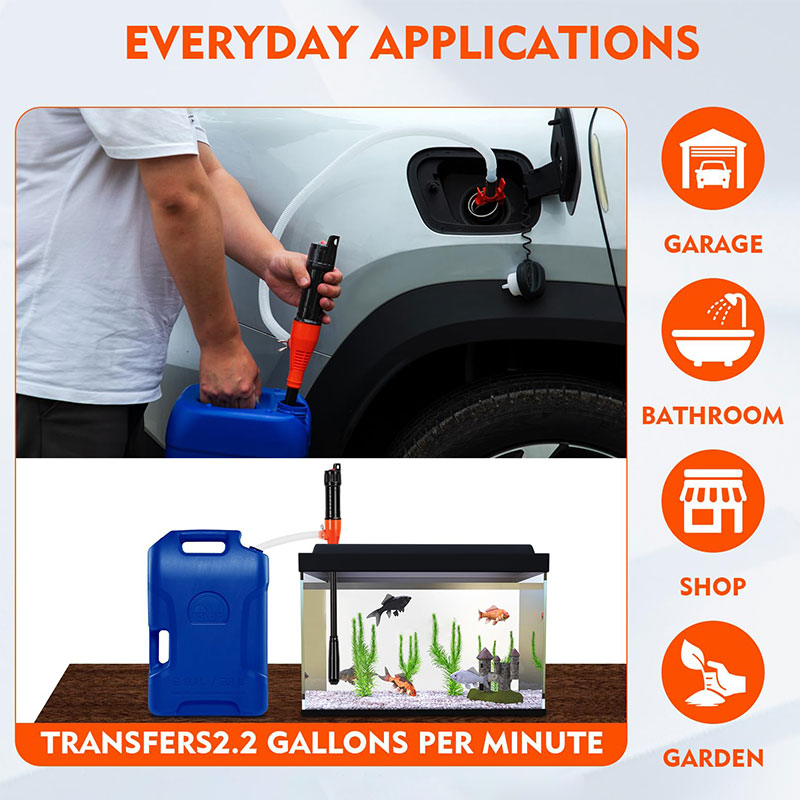 ⛽Pompa di trasferimento elettrica portatile riutilizzabile