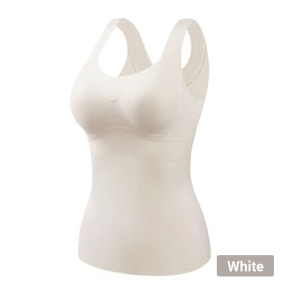🎁Saisonausverkauf - 50% Rabatt🌸 Damen Thermo Tanktops mit integriertem BH