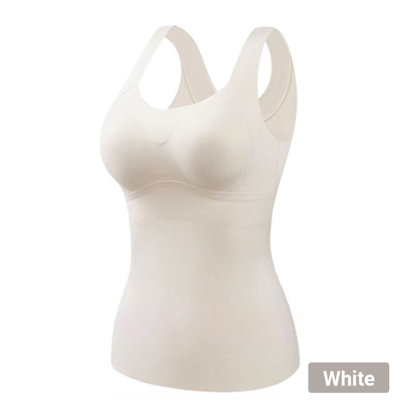 🎁Saisonausverkauf - 50% Rabatt🌸 Damen Thermo Tanktops mit integriertem BH