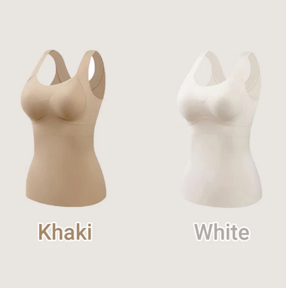 🎁Saisonausverkauf - 50% Rabatt🌸 Damen Thermo Tanktops mit integriertem BH