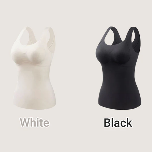 🎁Saisonausverkauf - 50% Rabatt🌸 Damen Thermo Tanktops mit integriertem BH