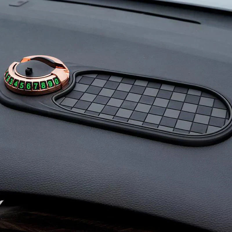 🚗📱 Flexibele autotelefoonhouder met antislipvoet – Veilig navigeren &amp;  Optimale grip voor elke rit! 🔥✨