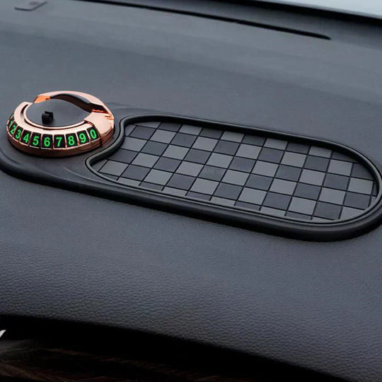 🚗📱 Flexibele autotelefoonhouder met antislipvoet – Veilig navigeren &amp;  Optimale grip voor elke rit! 🔥✨