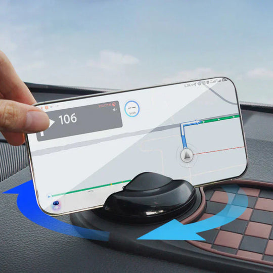 🚗📱 Flexibele autotelefoonhouder met antislipvoet – Veilig navigeren &amp;  Optimale grip voor elke rit! 🔥✨