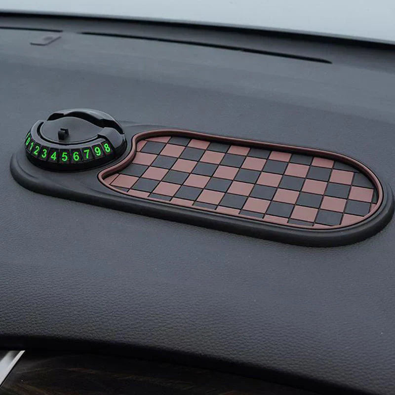 🚗📱 Flexibele autotelefoonhouder met antislipvoet – Veilig navigeren &amp;  Optimale grip voor elke rit! 🔥✨
